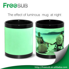 Wholesale luminous sublimation promotional mugs